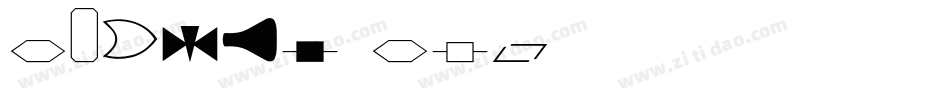 Shapes St字体转换